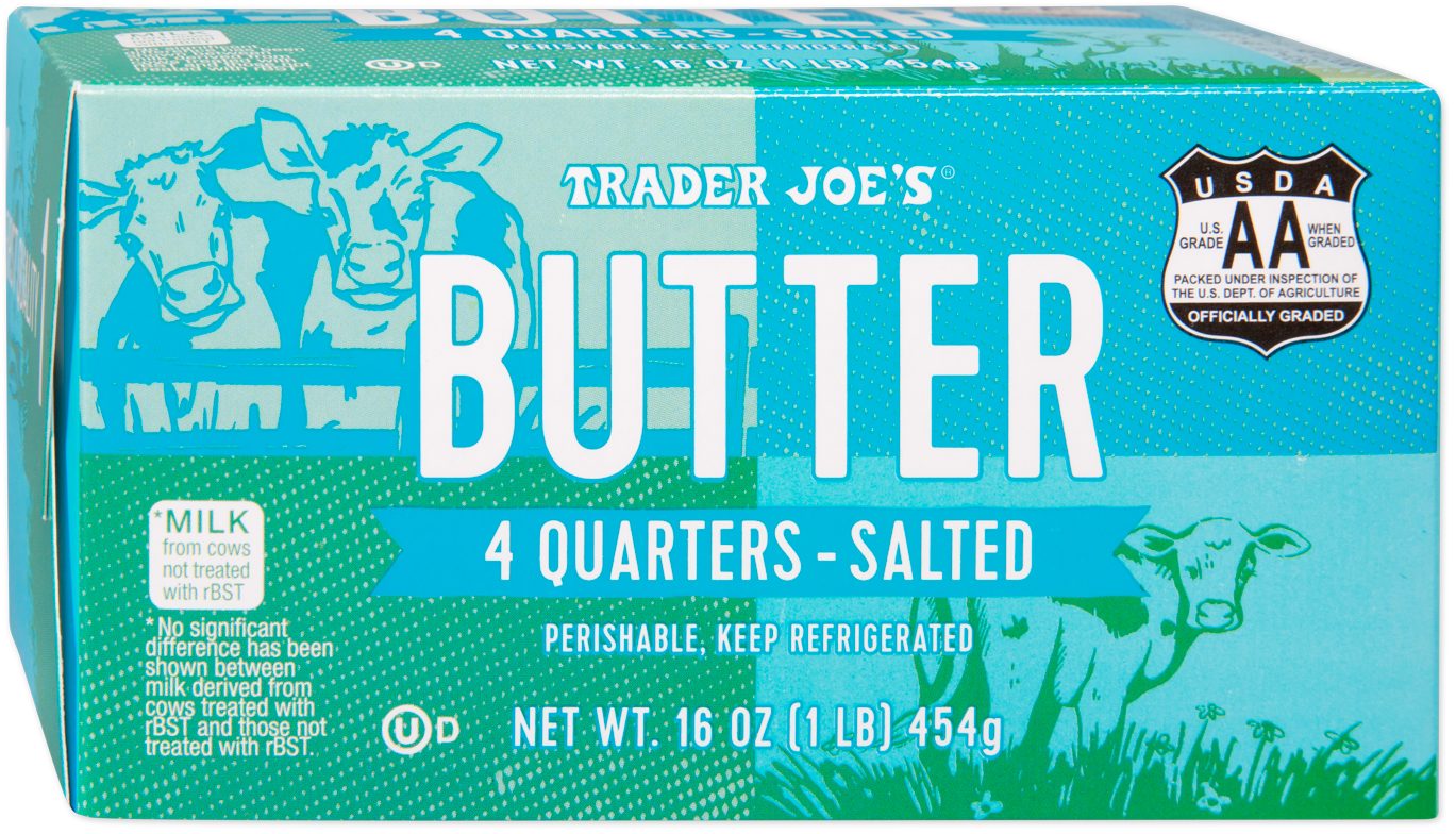 Butter Quarters, Salted