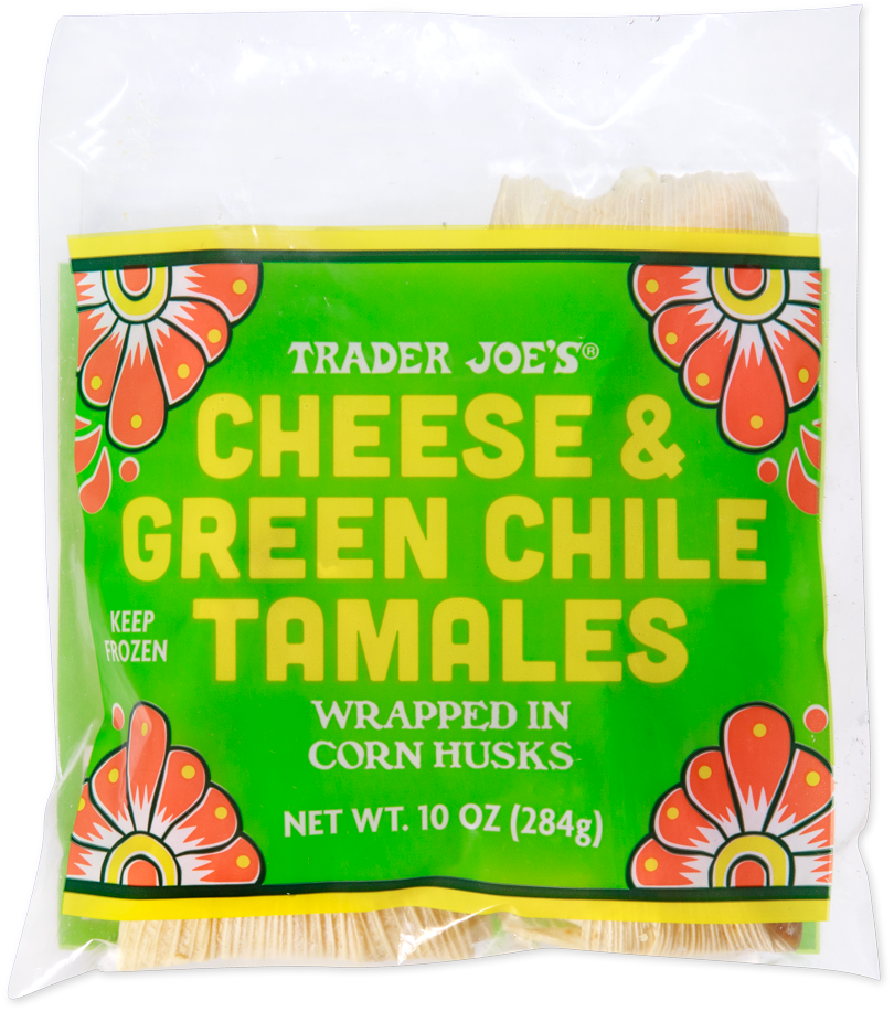 Cheese & Green Chile Tamales