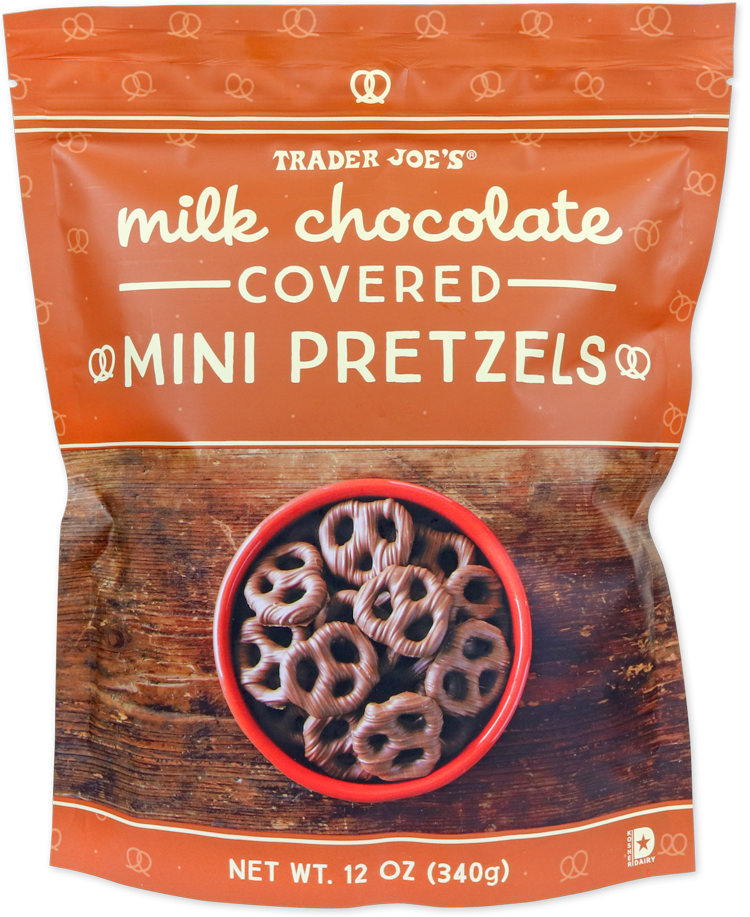 Milk Chocolate Covered Mini Pretzels