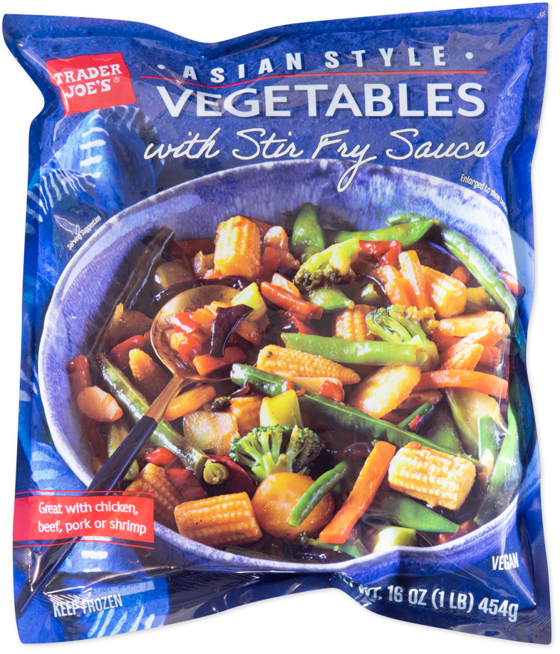 Asian Style Vegetables with Stir Fry Sauce