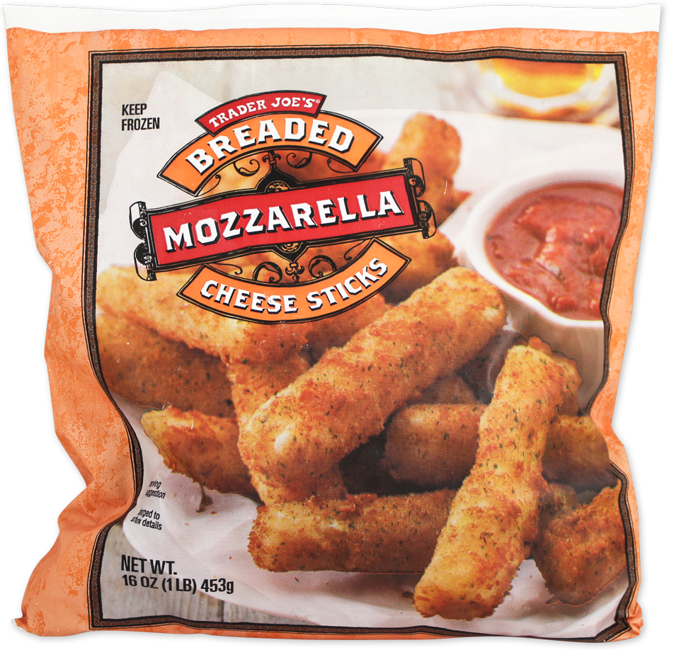 Breaded Mozzarella Cheese Sticks