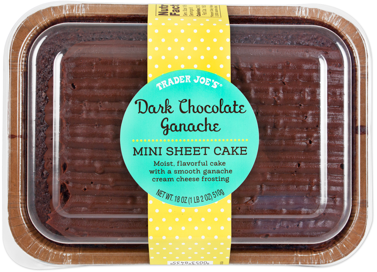 Dark Chocolate Ganache Mini Sheet Cake