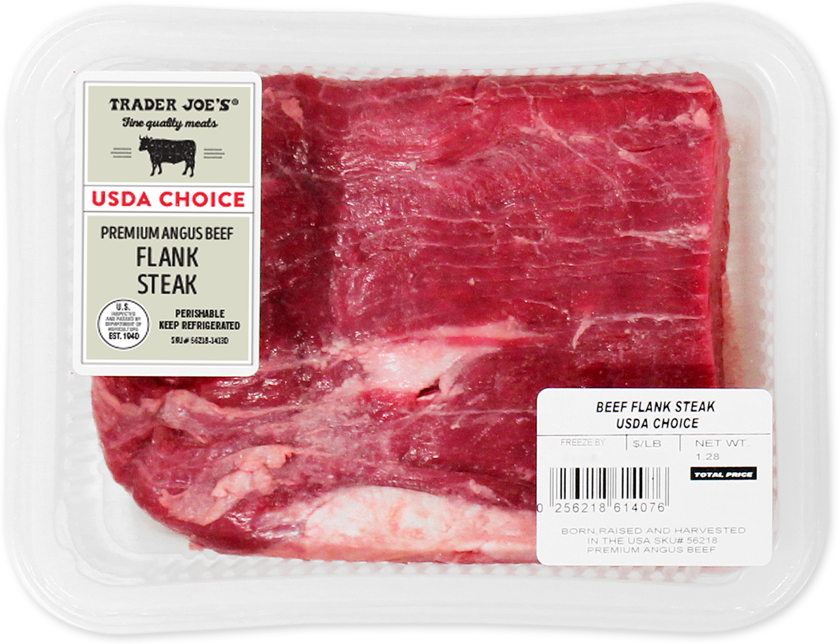 Choice Premium Angus Beef Flank Steak