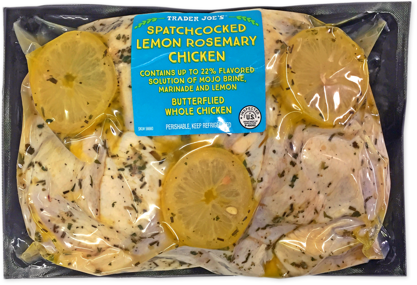 Spatchcocked Lemon Rosemary Chicken