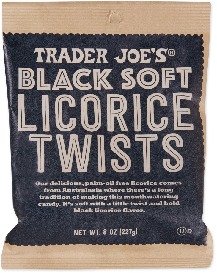 Soft Black Licorice Twists