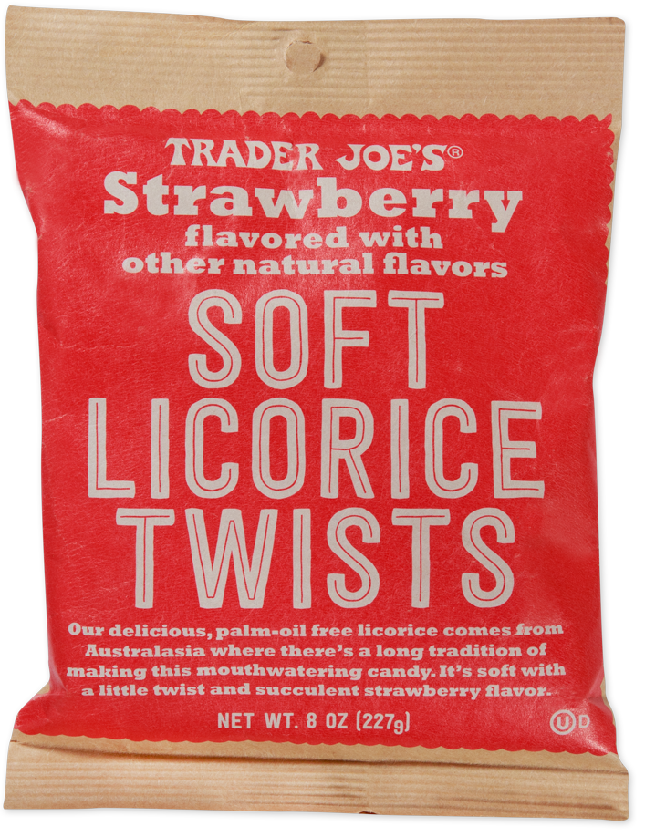 Soft Strawberry Licorice Twists