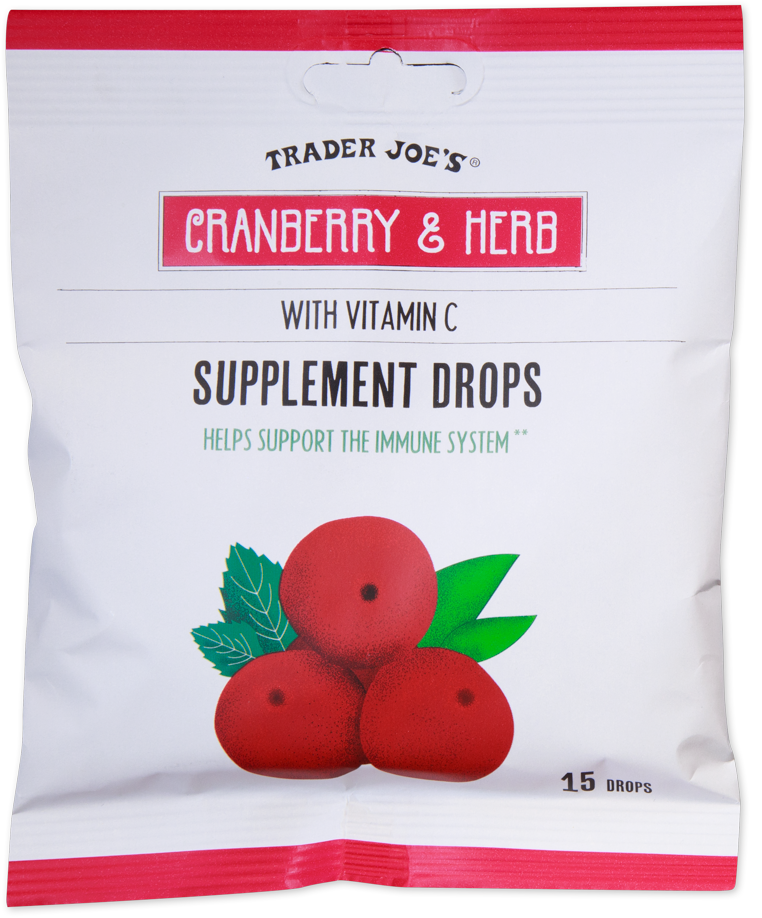 Cranberry & Herb Supplement Drops