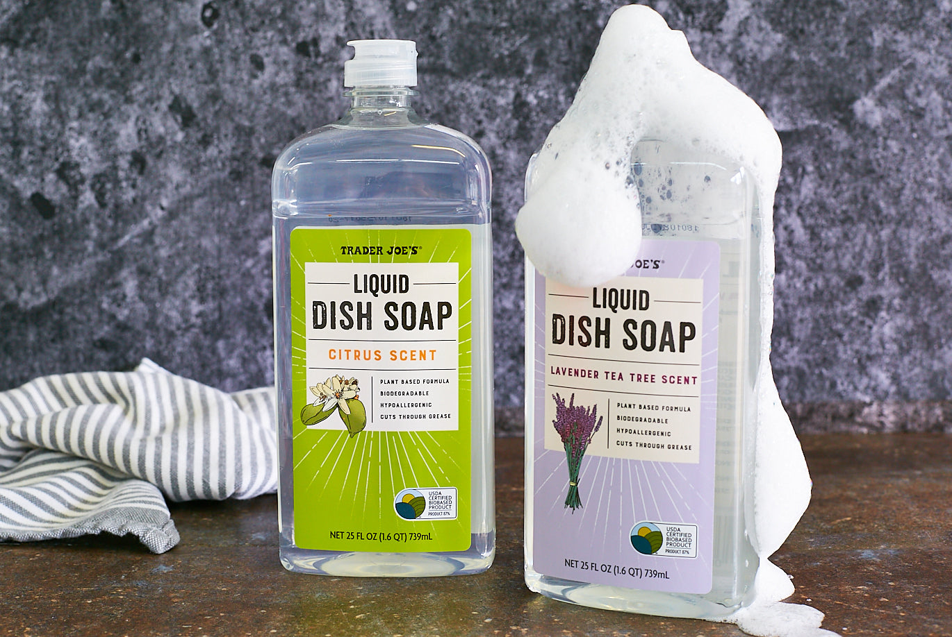 Liquid Dish Soap Lavender Tea Tree Scent