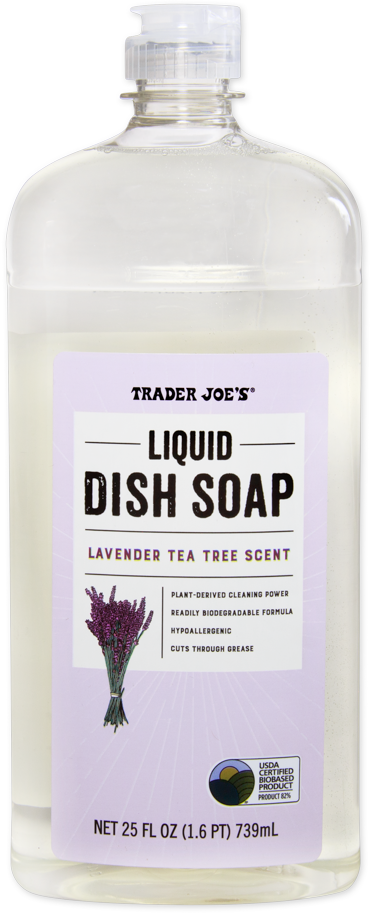 Liquid Dish Soap Lavender Tea Tree Scent