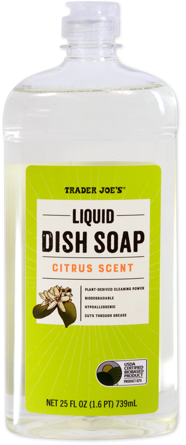 Liquid Dish Soap Citrus Scent