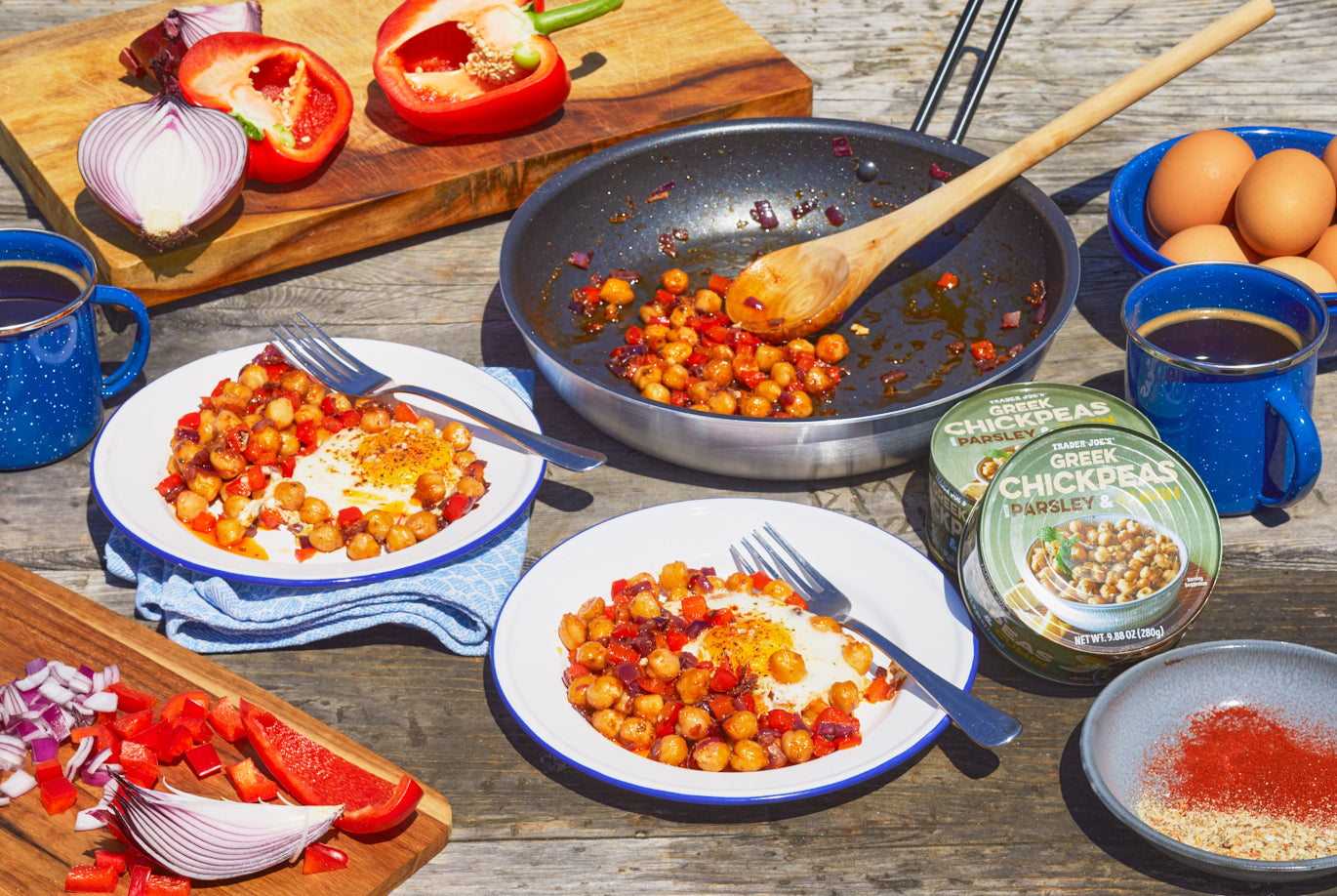 Greek Chickpeas with Cumin and Parsley