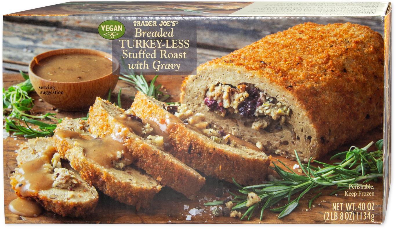 Breaded Turkey-less Stuffed Roast