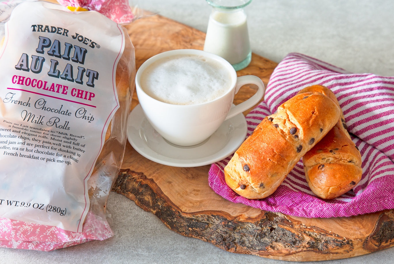 Chocolate Chip Pain Au Lait