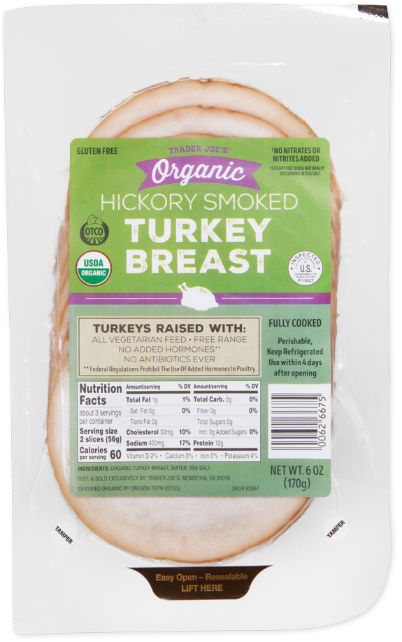 Organic Hickory Smoked Turkey Breast