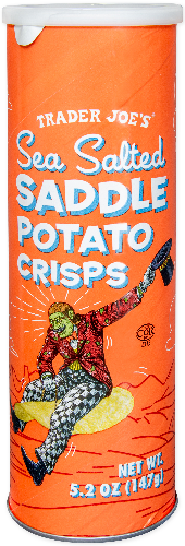 Sea Salted Saddle Potato Crisps