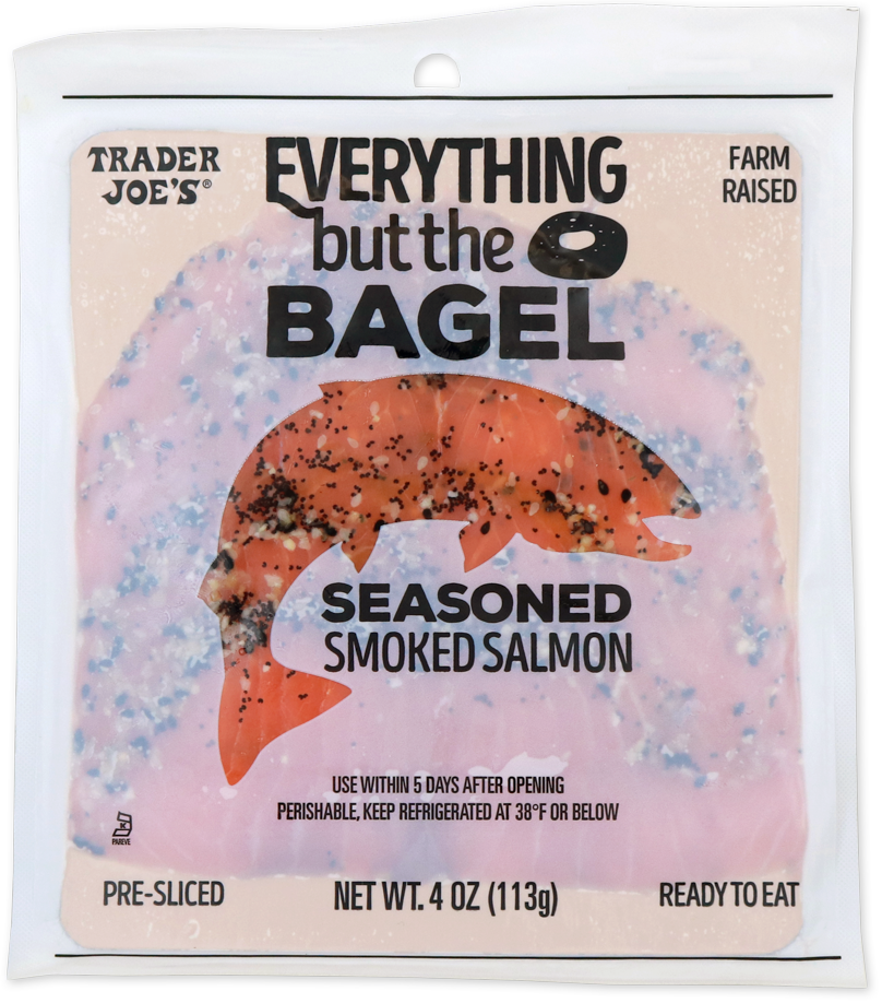 Everything But The Bagel Seasoned Smoked Salmon