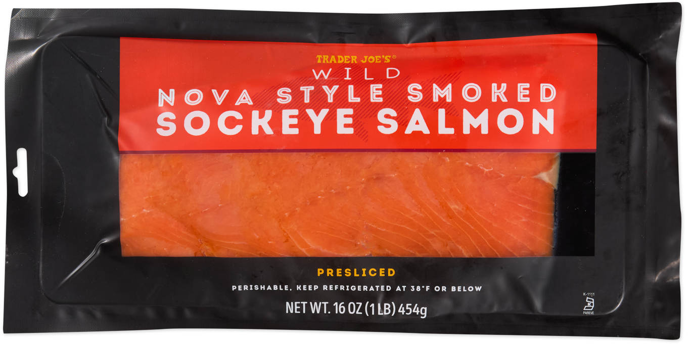 Wild Nova Style Smoked Sockeye Salmon