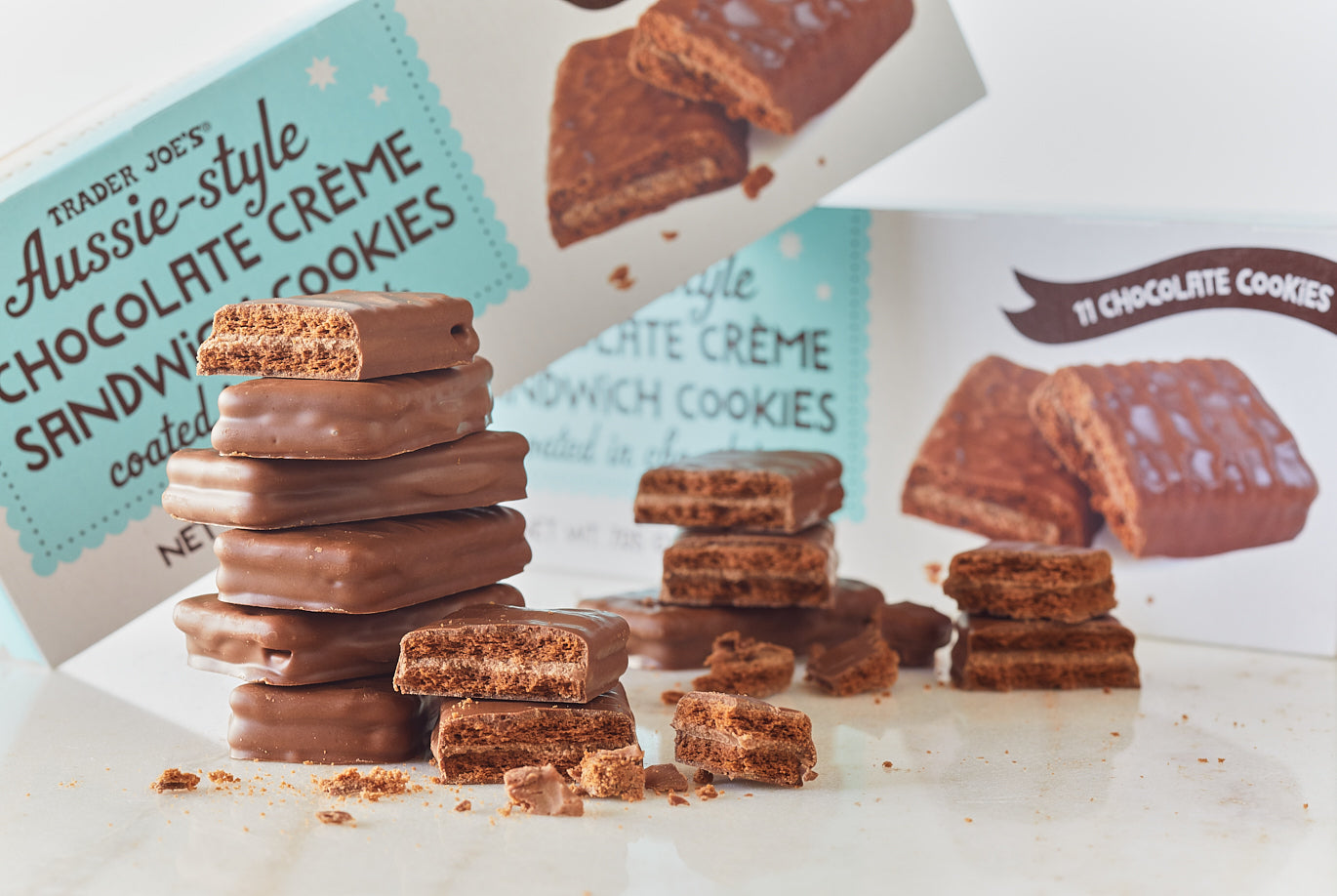 Aussie-Style Chocolate Crème Sandwich Cookies