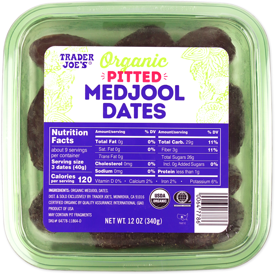 Organic Pitted Medjool Dates