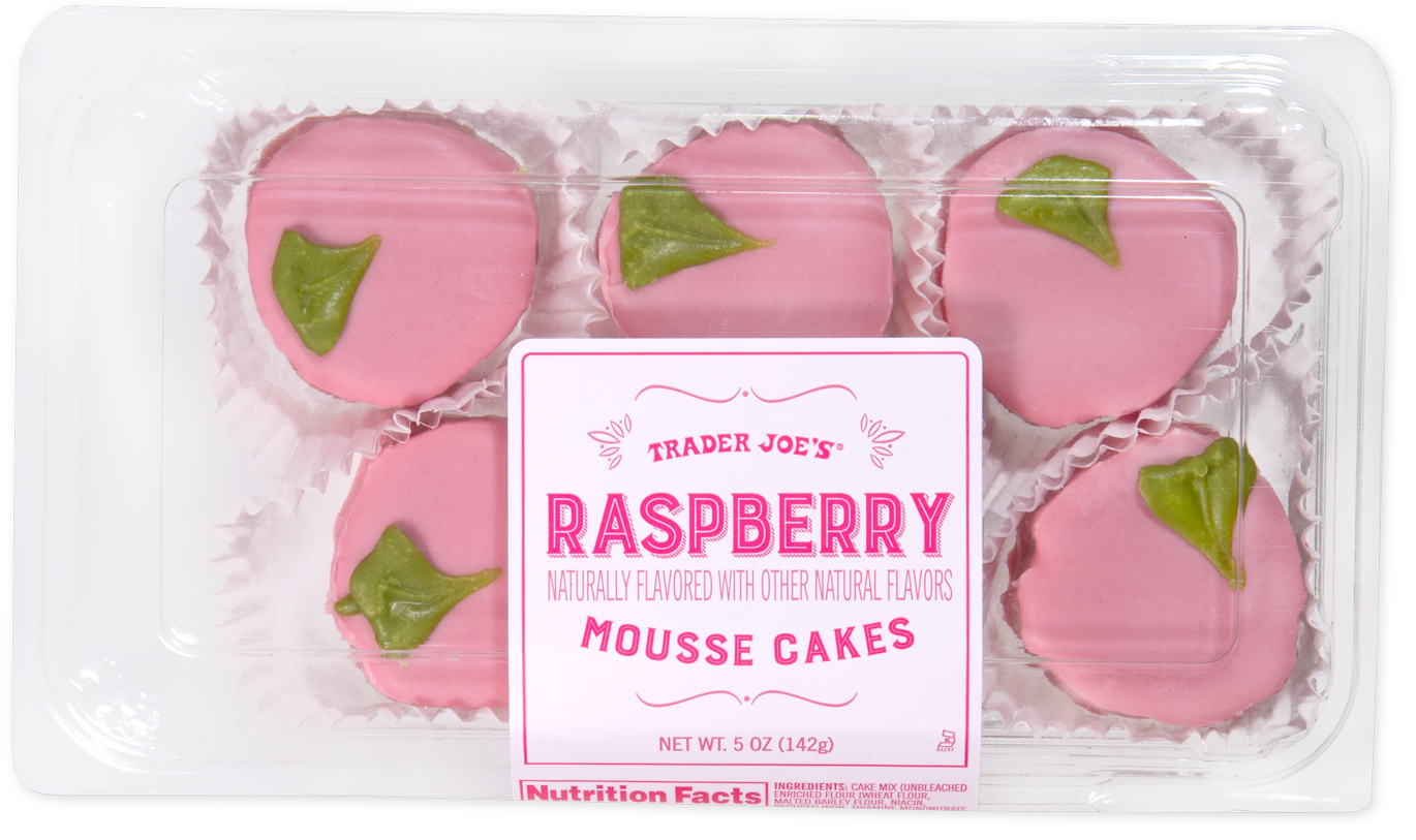 Raspberry Mousse Cakes