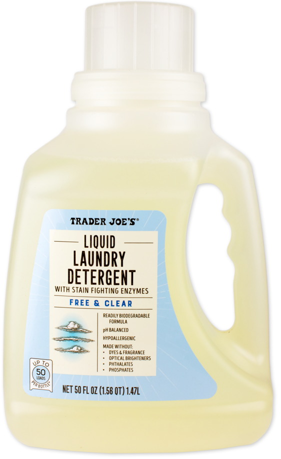 Liquid Laundry Detergent Free & Clear