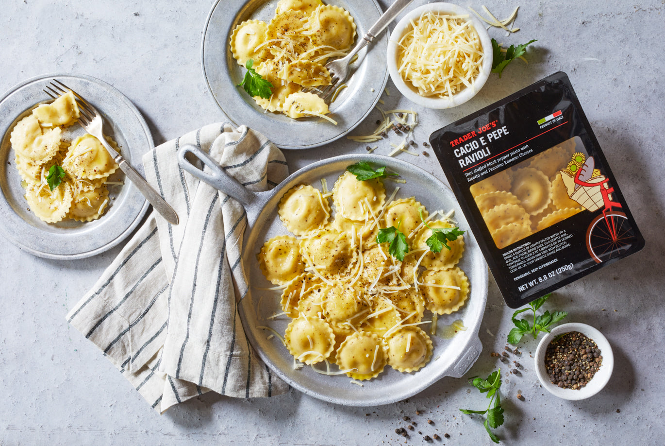 Cacio e Pepe Ravioli