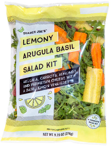 Lemony Arugula Basil Salad Kit