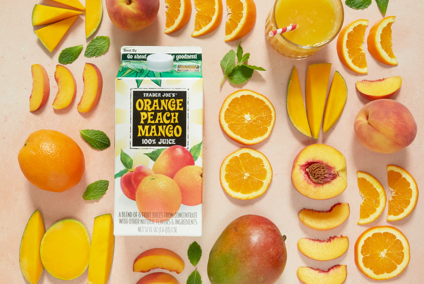 Orange Peach Mango Juice