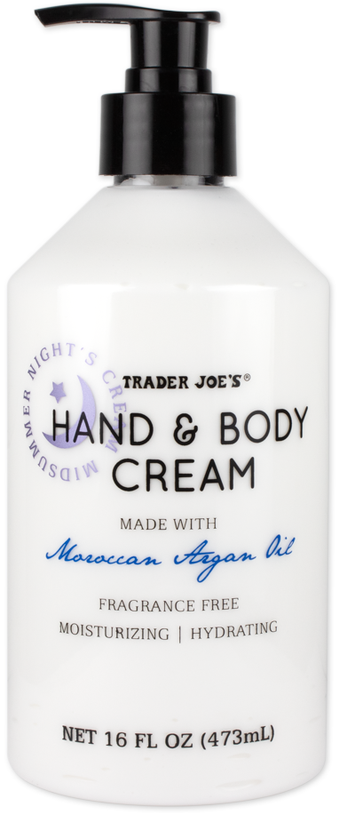 Hand & Body Cream with Moroccan Argan Oil