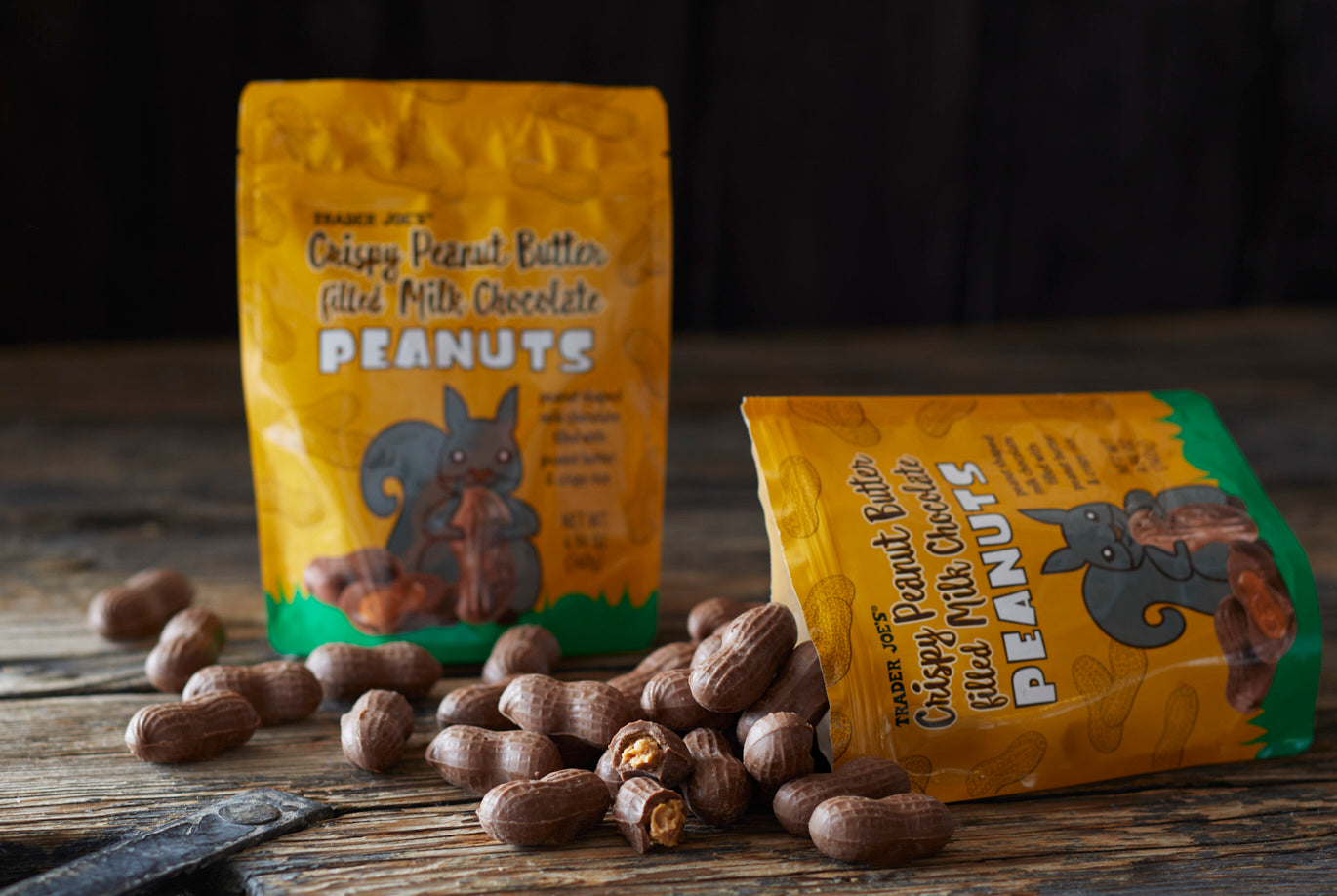 Crispy Peanut Butter Filled Milk Choc Peanuts