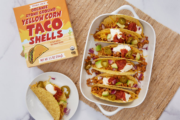 Organic Stone Ground Yellow Corn Taco Shells