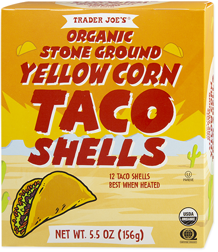 Organic Stone Ground Yellow Corn Taco Shells