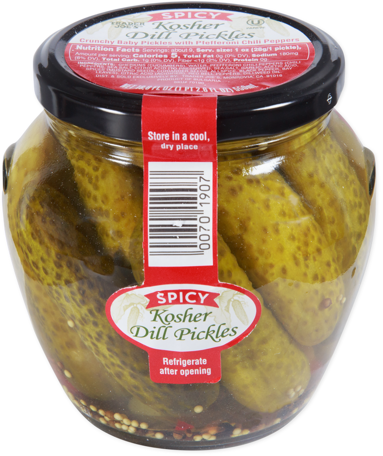 PICKLES SPICY KOSHER DILL