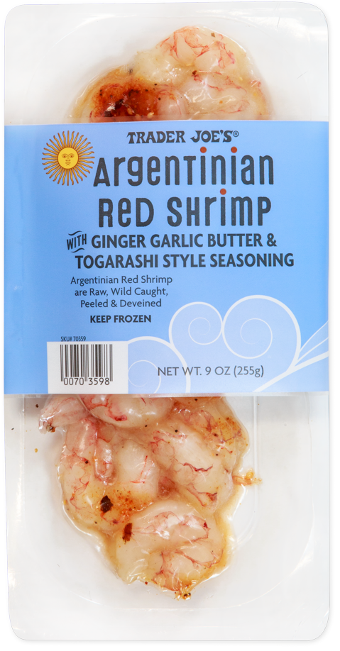 Argentinian Red Shrimp with Ginger Garlic Butter