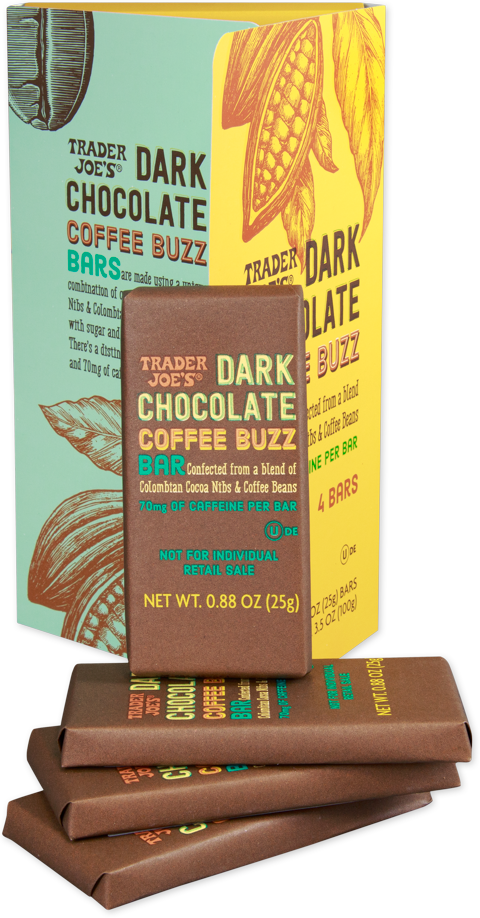 Dark Chocolate Coffee Buzz Bar