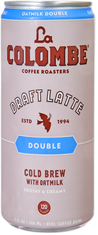 La Colombe Double Cold Brew Latte with Oatmilk