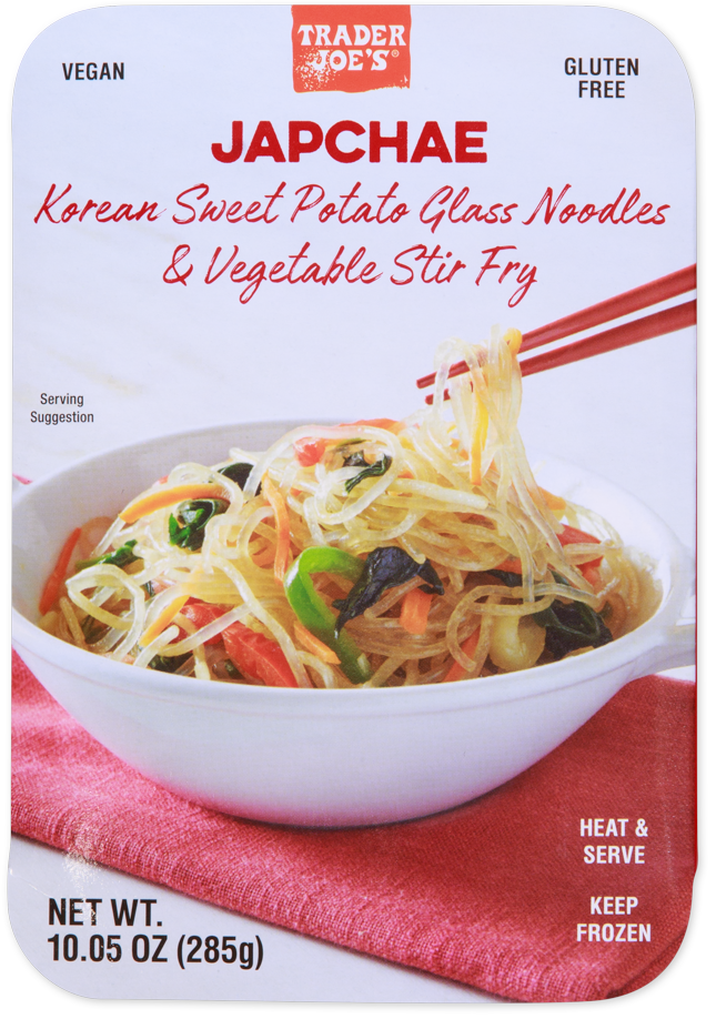 Japchae Korean Glass Noodles & Vegetable Stir Fry