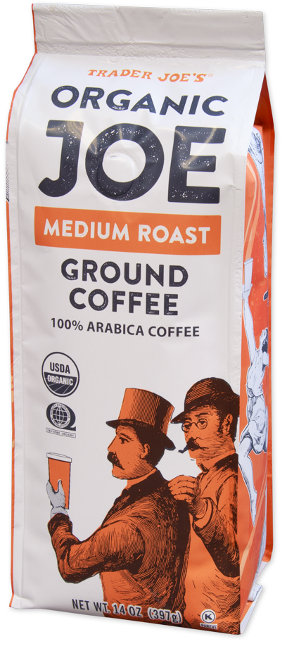 Organic Joe Medium Roast Ground Coffee