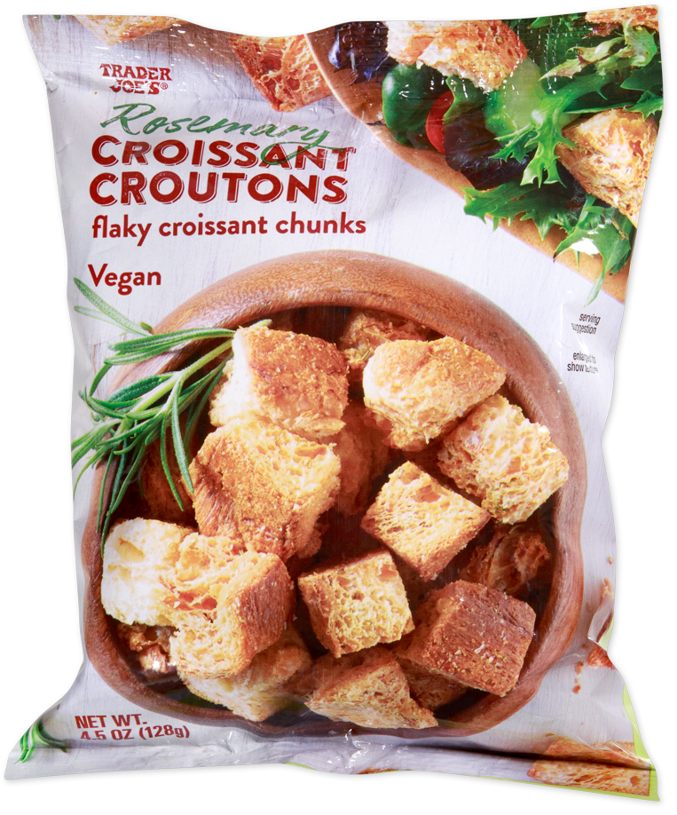 Rosemary Croissant Croutons