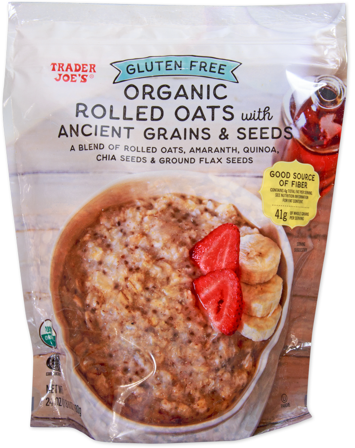 Gluten Free Organic Rolled Oats with Ancient Grains & Seeds