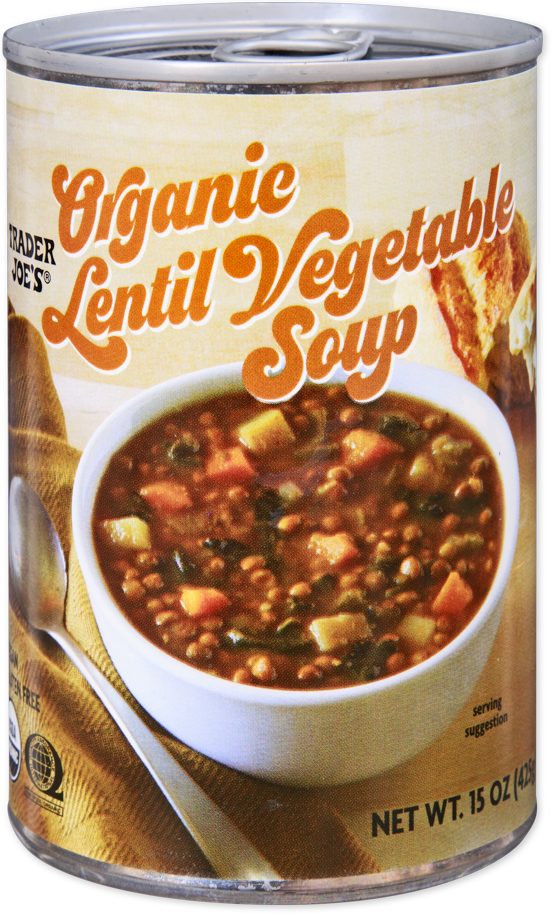 Organic Lentil Vegetable Soup