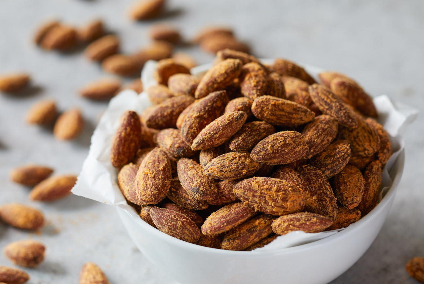 Buffalo Style Seasoned Almonds