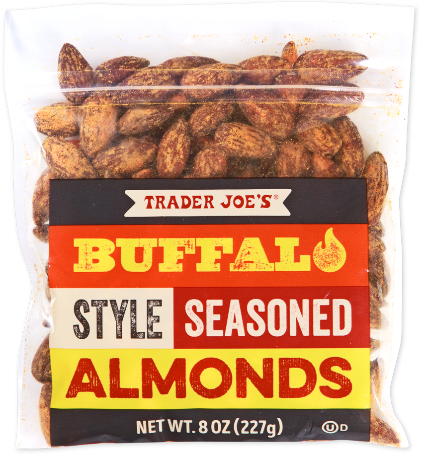 Buffalo Style Seasoned Almonds