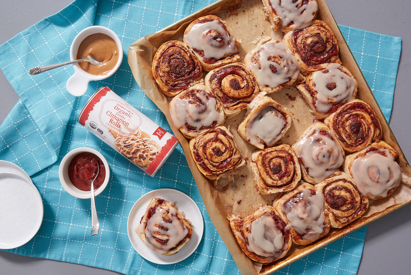 Organic Jumbo Cinnamon Rolls