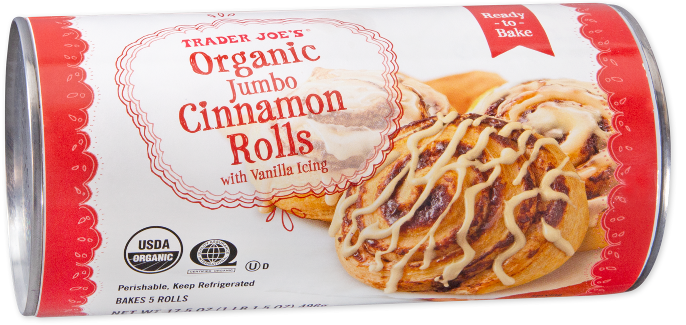 Organic Jumbo Cinnamon Rolls