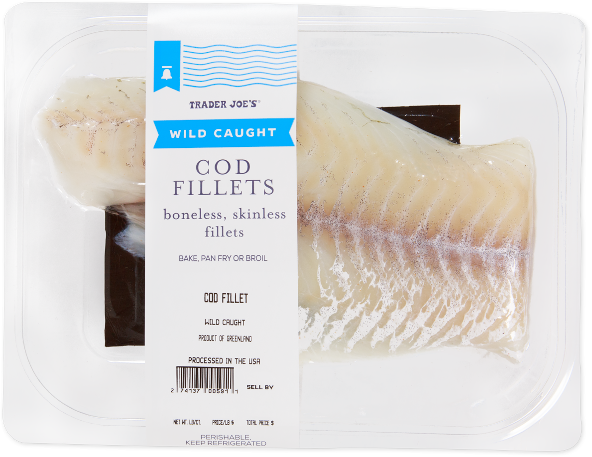 Wild Caught Cod Fillets