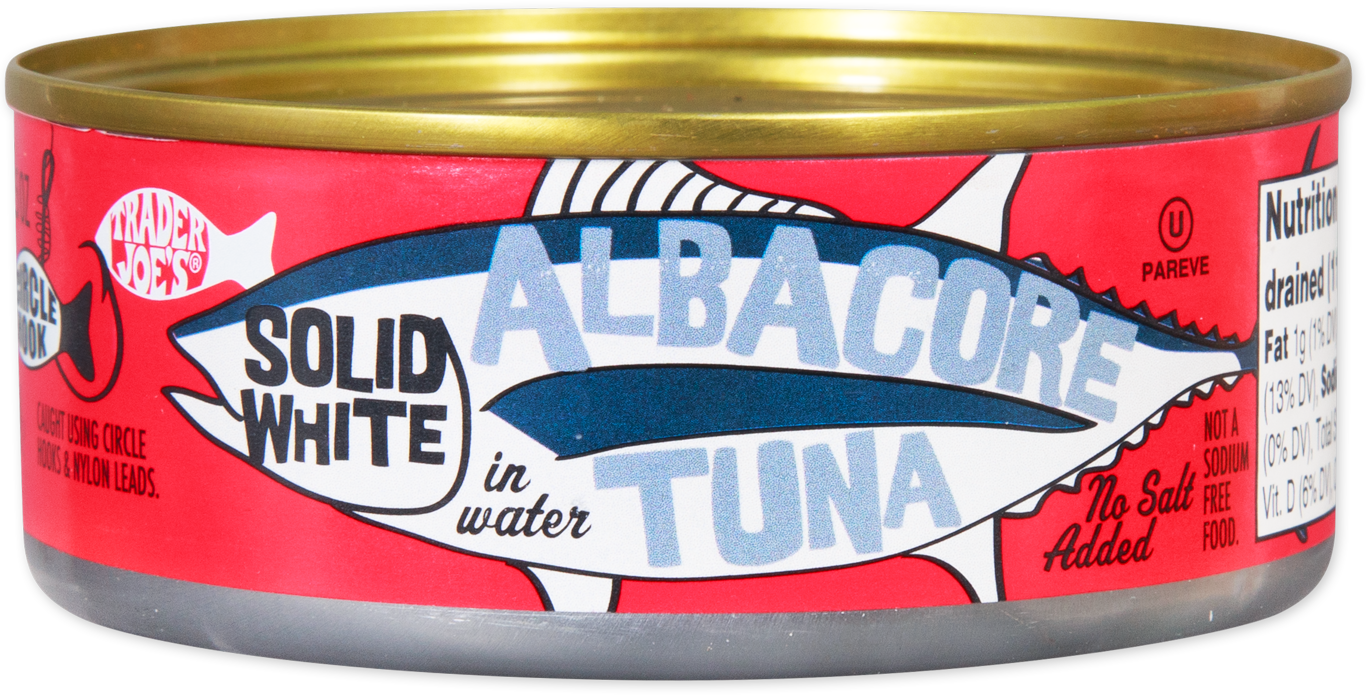 Solid White Albacore Tuna in Water No Salt Added