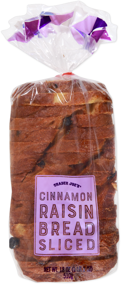 BREAD CINNAMON RAISIN SLICED