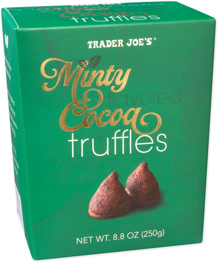 Minty Flavored Cocoa Truffles