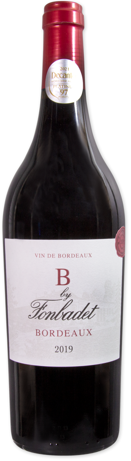 Vin De Bordeaux B by Fonbadet Bordeaux 2019